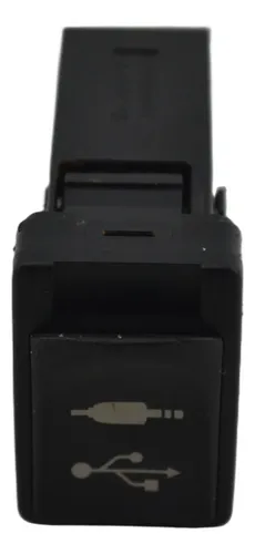 Entrada Conector Usb Auxiliar Console Corolla 2016 Original Preto