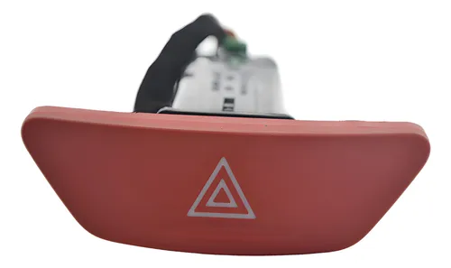 Botão Pisca Alerta Painel Chery Qq 2018 2019 Origina Vermelho