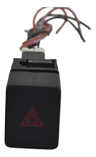 Botão Pisca Alerta Painel Nissan March 2015 Original Preto