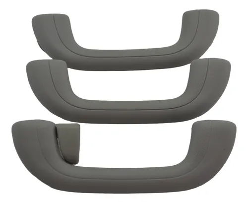 Kit 3 Puxador Alça Teto Apoio Pqp Sportage 2011 Original Cinza