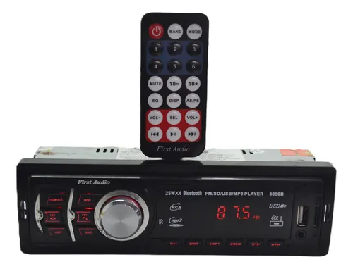 Radio Som Firstaudio C/bluetooth Usb Aux + Controle