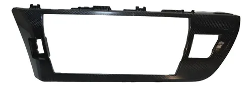 Moldura Multimidia Central Painel Toyota Corolla 2015 Origin Preto