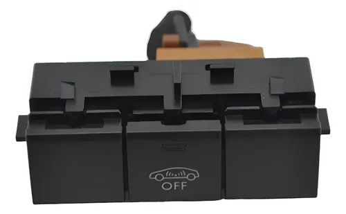 Botão Interruptor Alarme Peugeot 208 2017 Original Preto