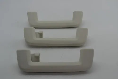 Kit Com 3 Puxador Alça Teto Pqp Ford Ecosport 2020 Original Cinza