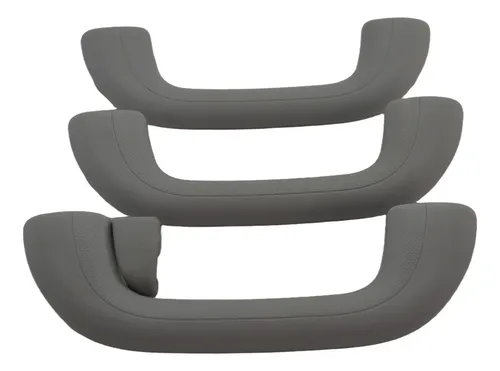 Kit 3 Puxador Alça Apoio Teto Pqp Azera 2015 Original Cinza