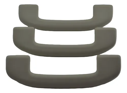 Kit 3 Puxador Alça Teto Pqp Nissan Livina 2013 Original Ocre