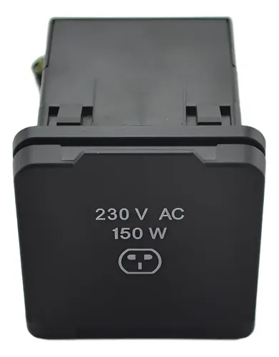 Tomada Energia 230v Ac 150w Console Cherokee 2015 Original Preto