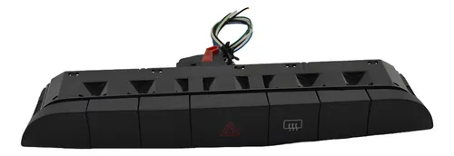 Botão Pisca Alerta Desembaçador Farol Milha Mobi 2022 Origin Preto