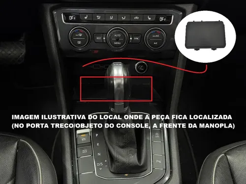 Tampa Acabamento Console Vw Tiguan 2019 Original 5na035345