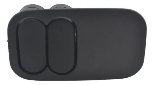 Moldura Botão Cego Falso Painel Kangoo 2015 Original Preto