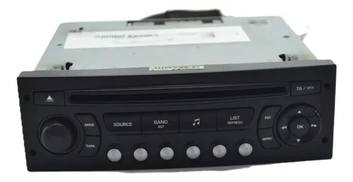 Radio Aparelho Som Bosch Original Peugeot 3008 2011