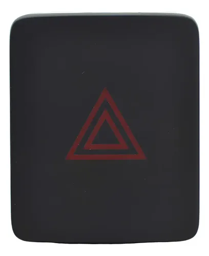 Botão Pisca Alerta Painel Nissan March 2015 Original Preto