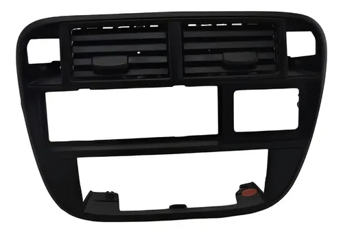 Moldura Radio C/difusor Painel Central Civic 1999 Original Preto