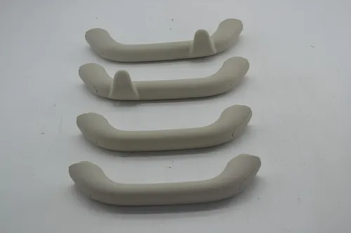 Kit 4 Puxador Alça Teto Pqp Jeep Compass 2013 Original Cinza