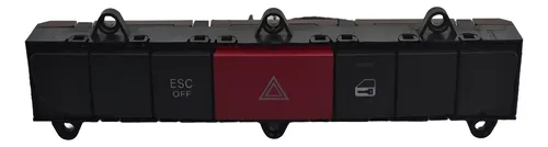 Regua Botão Pisca Alerta Trava Esc Ducato 2019 Original Preto