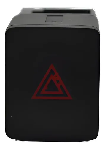 Botão Pisca Alerta Painel Nissan Versa 2021 Original Preto