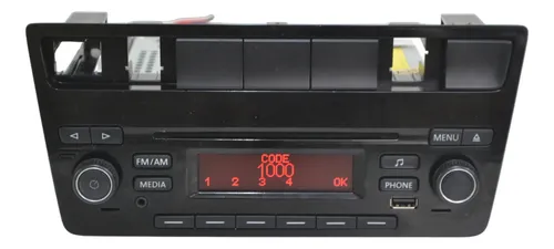 Rádio Som Bluetooth Cd Usb Vw Gol Saveiro Voyage G6 Original
