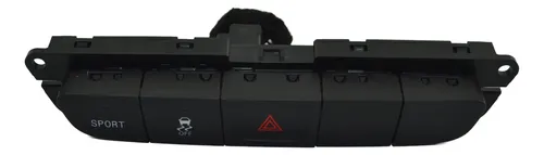 Botão Pisca Alerta Tração Off Sport Fiat Toro 2020 Original Preto