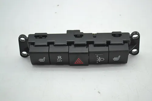 Botão Pisca Alerta Farol Off Jeep Compass 2013 Original Preto