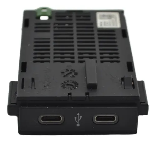 Entrada Dupla Conector Usb Tipo C Vw Polo 2024 Nivus Origina Preto