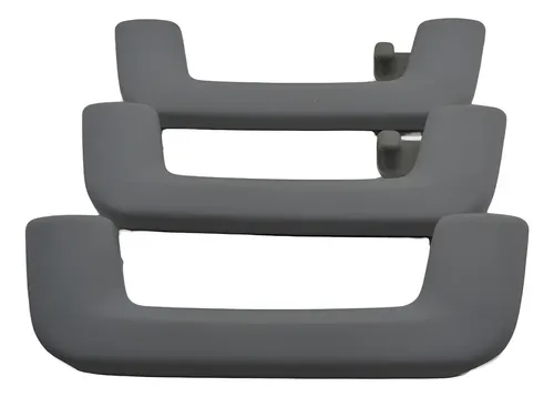 Kit 3 Puxador Alça Teto Pqp Chery Tiggo 7 2022 Original Cinza
