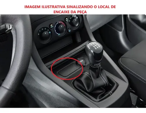 Tampa Acabamento Console Ford Ka 2015 A 2021 Original
