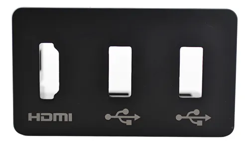 Moldura Entradas Usb Hdmi Pajero Sport 2022 Original