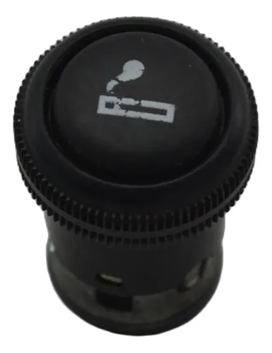 Acendedor Cigarro Painel Face 2010 Original Preto