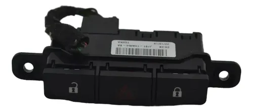 Botão Comando Pisca Alerta Trava Porta Ford Ka 2019 Origin Preto