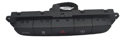 Botao Pisca Alerta Controle Tração Sport Toro 2019 Original Preto