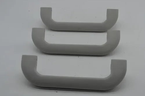 Kit 3 Alça Teto Pqp Volkswagen Fox 2011 2012 Original Cinza