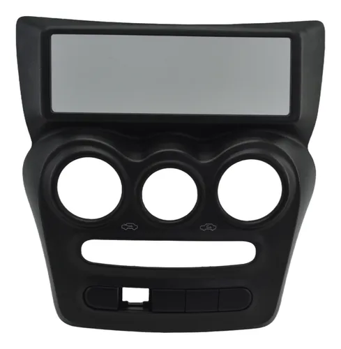 Moldura Radio Central Painel Qq 2019 Original Preto