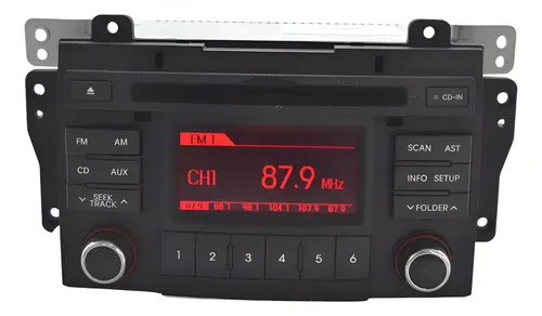 Radio Som Am Fm Cd Painel Kia Cerato 2011 2012 2013 Original