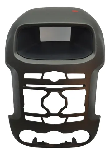 Moldura Central Comando Ar Radio Painel Ranger 2015 Original Cinza