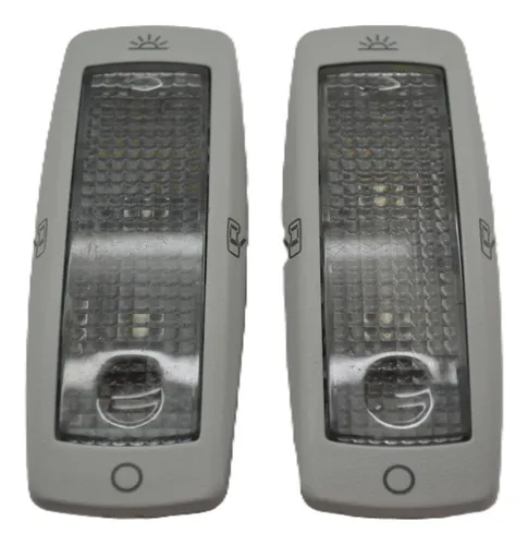 Par Luz Interna Cortesia Lateral Teto Vw Fox 2015 Original